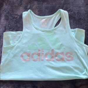 Aqua adidas tank
